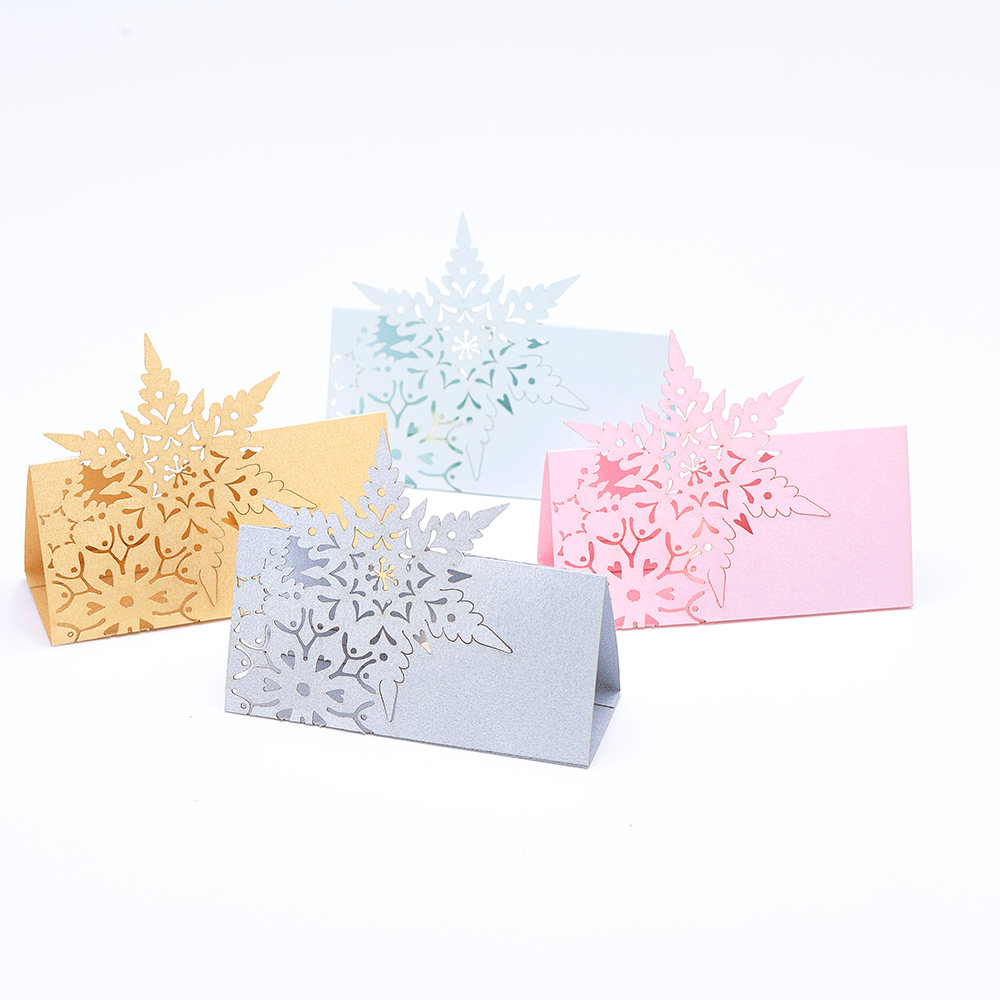 Snowflake Namecards