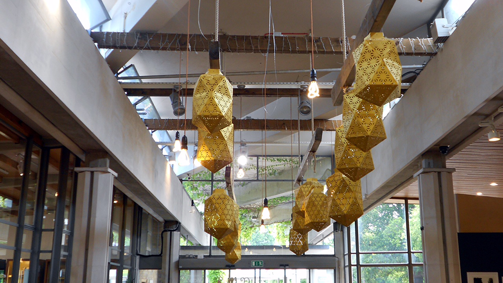 Bespoke Laser cut Moroccan Lanterns for KEW Gardens Full of Spice Festival 2015