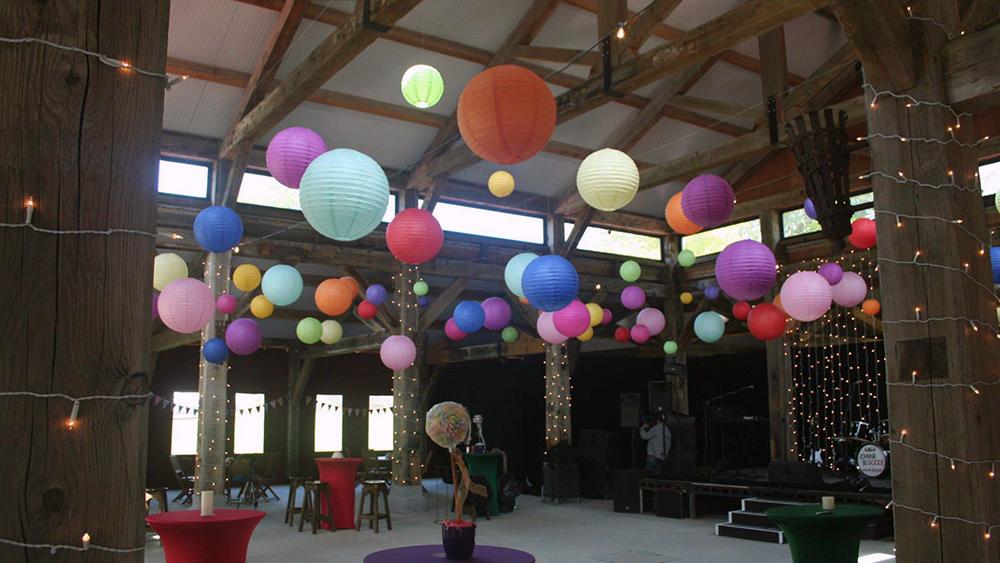 Coloured Party Lanterns