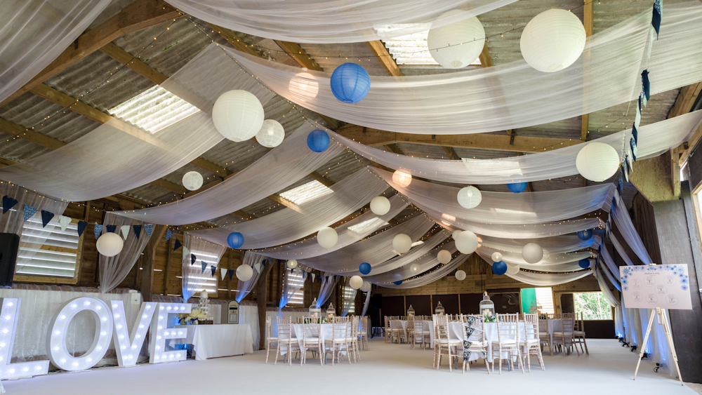 Cowshed Wedding Lanterns