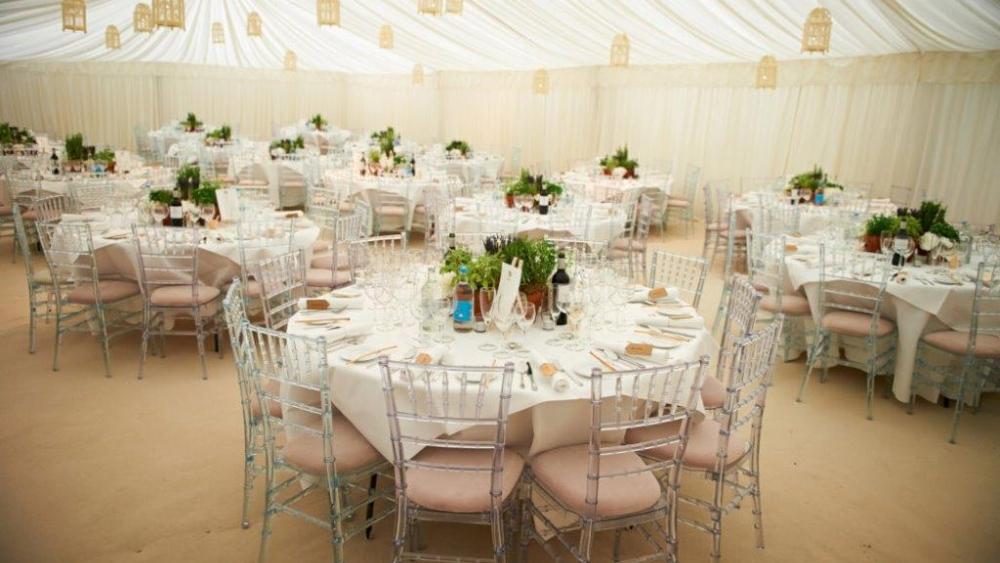 The Great Event Company celebrate with paper birdcage lanterns