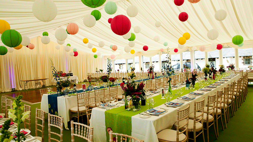 paper hanging lanterns for weddings