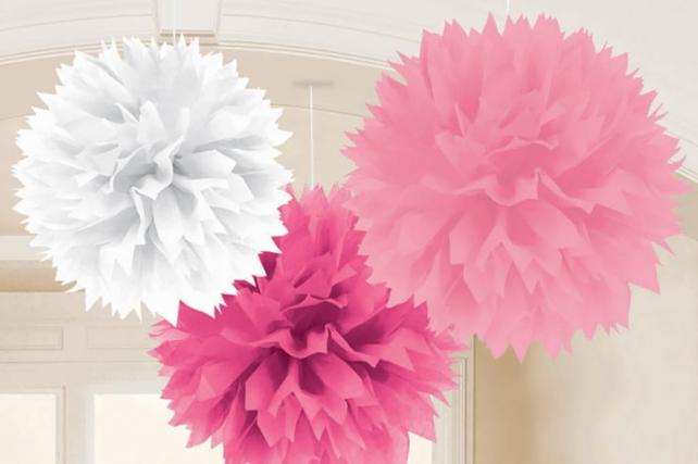 Tissue Pom Poms