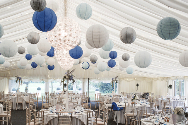 paper lanterns wedding