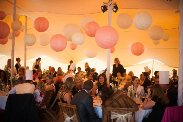 Baby Pink Chinese Marquee Lanterns