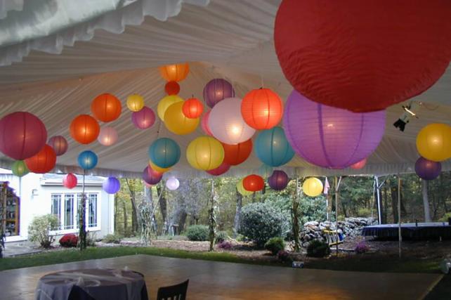 Madhatters paper lanterns